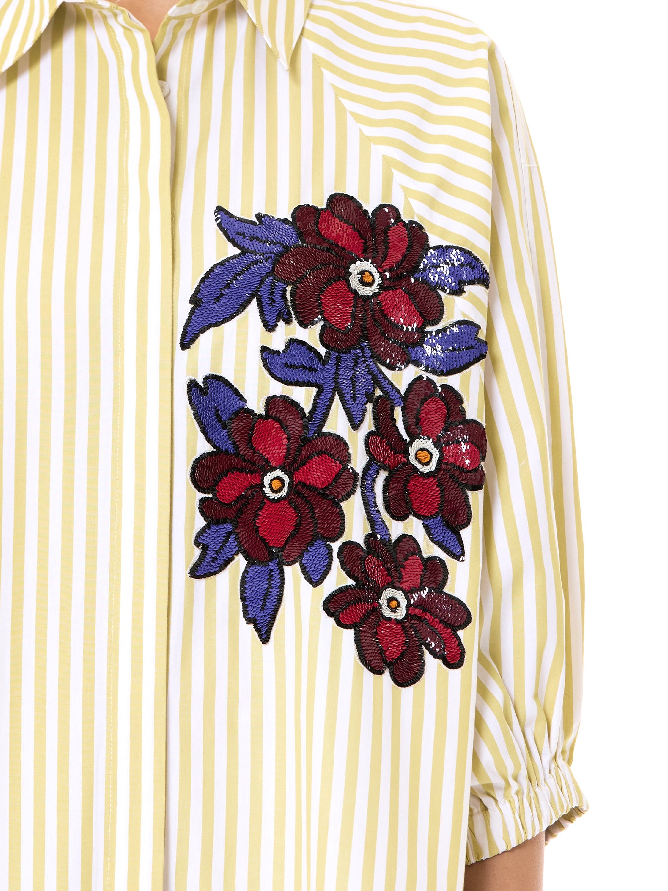 Embroidered Wing Dress