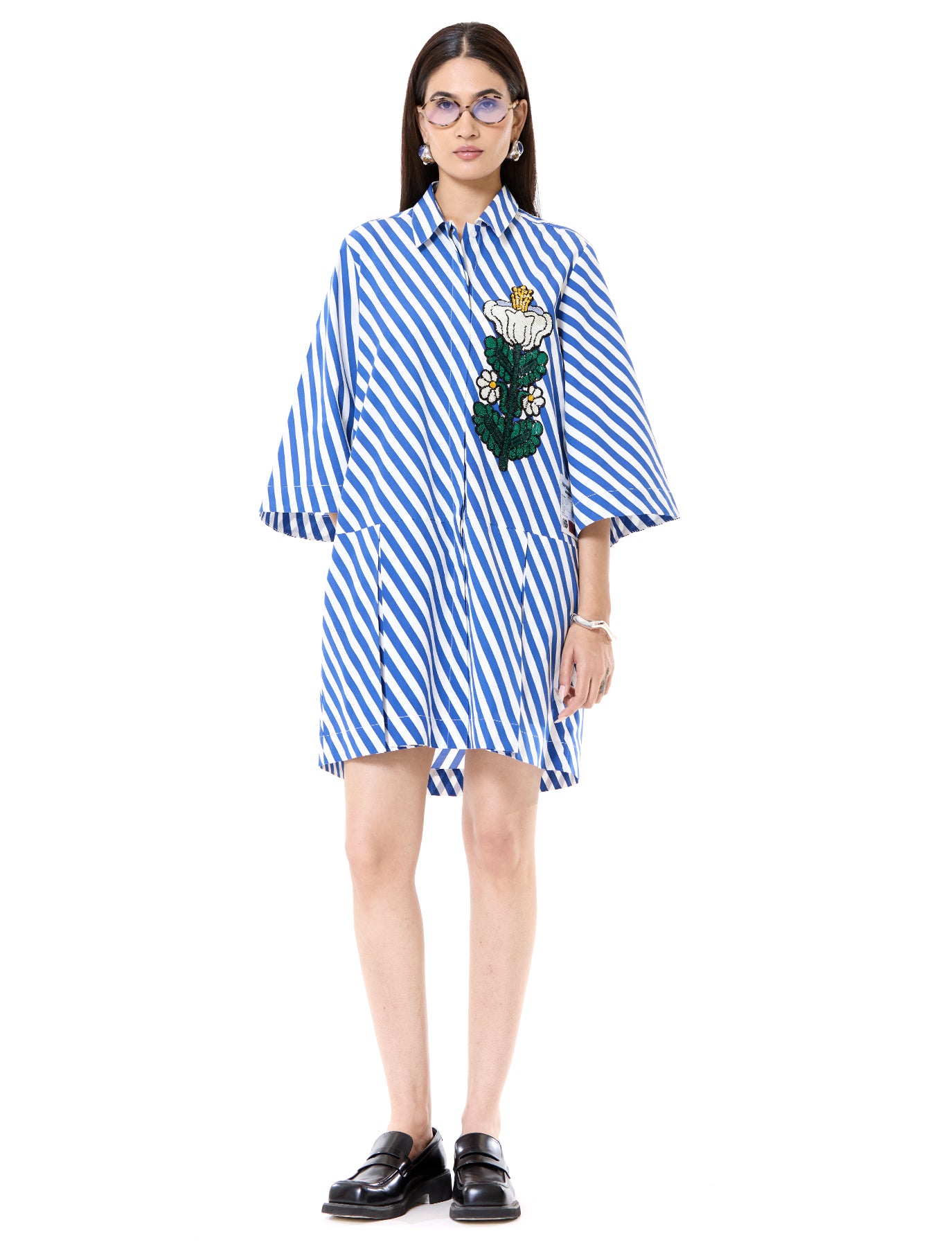 Striper Studio Dress