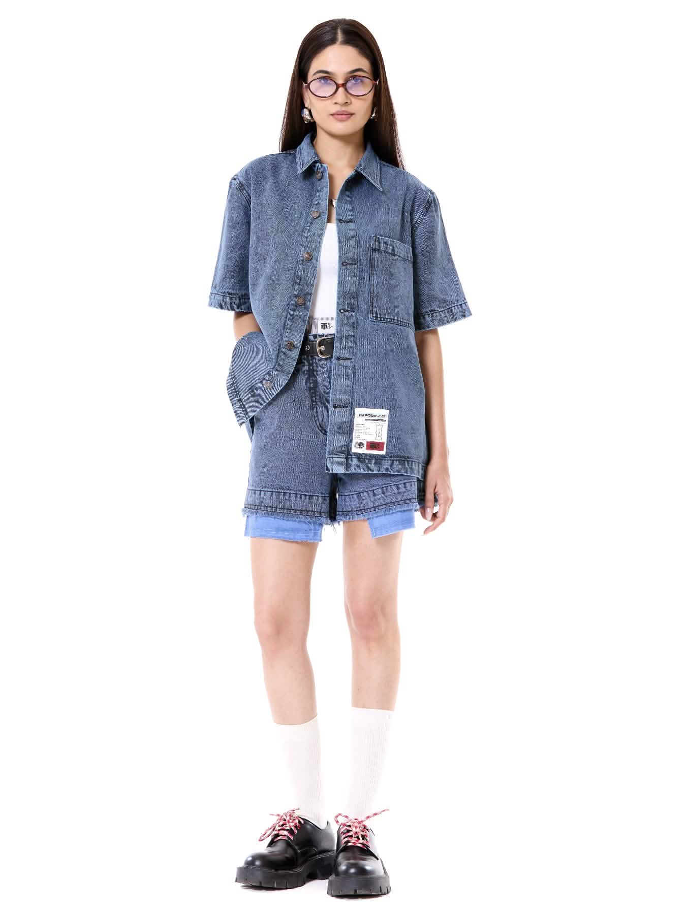 Overszied Denim Shacket