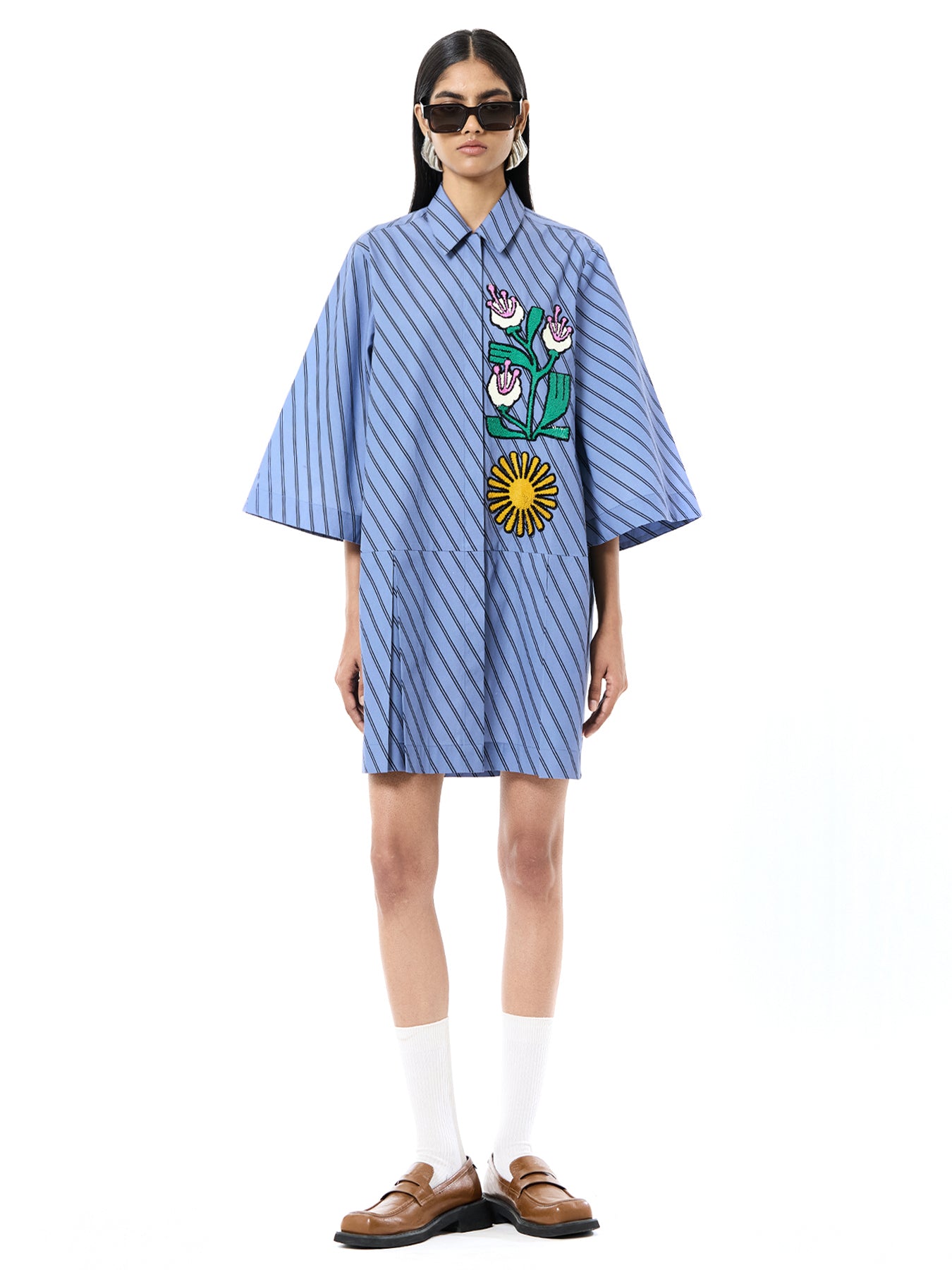 Striper Studio Dress